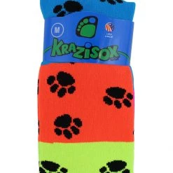 TCK Neon Rainbow Fun Print OTC Socks Softball Socks