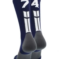 MadSportsStuff Volleyball Socks Navy Player ID Custom Number Crew Socks For Basketball Lacrosse Volleyball Boys And Girls 134 MadSportsStuff Volleyball Socks Navy Player ID Custom Number Crew Socks For Basketball Lacrosse Volleyball Boys And Girls