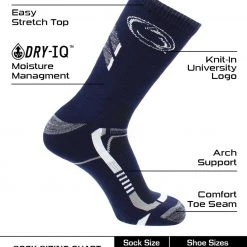 TCK All Schools Penn State Nittany Lions Socks Pennsylvania State University Nittany Lions Champion Crew Socks 7 TCK All Schools Penn State Nittany Lions Socks Pennsylvania State University Nittany Lions Champion Crew Socks