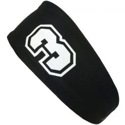 MadSportsStuff Player ID Black/White Headband Basketball Volleyball Softball Soccer