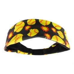 MadSportsStuff Softball Bomber Headband With Softball Bomb Logos Headbands