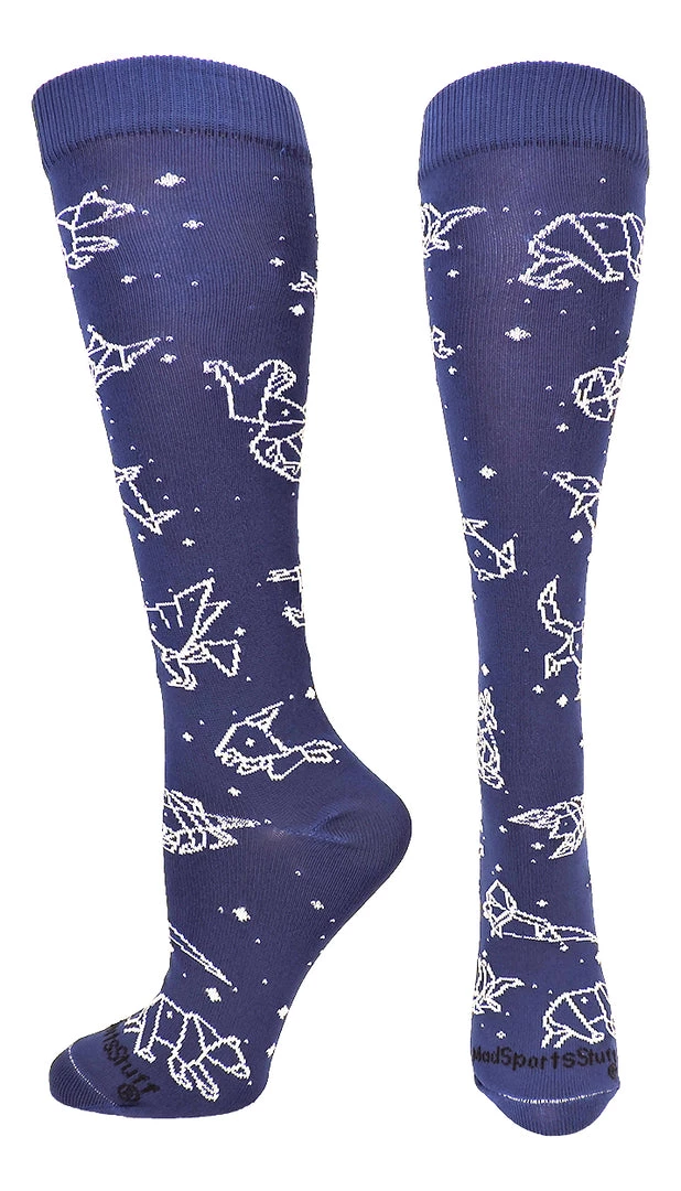 MadSportsStuff Softball Socks Origami Animal Constellations Socks Over The Calf 7 MadSportsStuff Softball Socks Origami Animal Constellations Socks Over The Calf