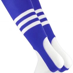 TCK Striped Baseball Stirrups 7 Inch Pattern B