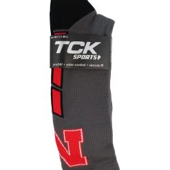 TCK Nebraska Cornhuskers Socks Baseline 3.0 Crew All Schools 8 TCK Nebraska Cornhuskers Socks Baseline 3.0 Crew All Schools