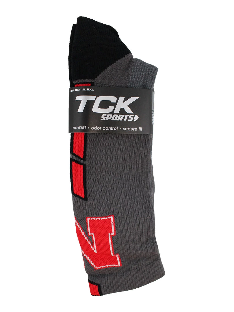 TCK Nebraska Cornhuskers Socks Baseline 3.0 Crew All Schools 3 TCK Nebraska Cornhuskers Socks Baseline 3.0 Crew All Schools