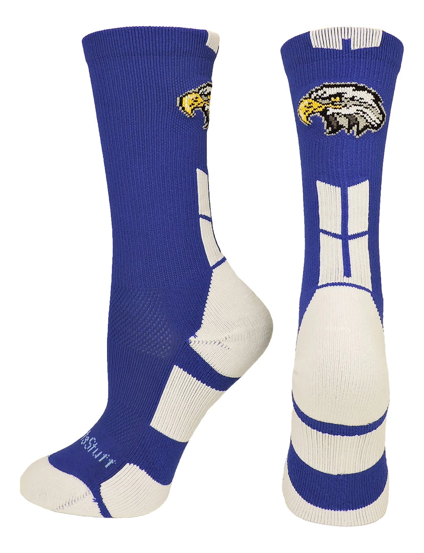 MadSportsStuff Eagles Logo Athletic Crew Socks (multiple Colors) 9 MadSportsStuff Eagles Logo Athletic Crew Socks (multiple Colors)