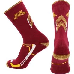 TCK Minnesota Golden Gophers Socks University Of Minnesota Golden Gophers Champion Crew Socks All Schools