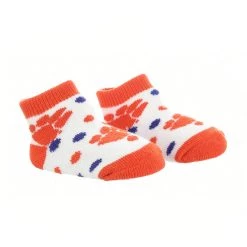 TCK Clemson Tigers Toddler Socks Low Cut Little Fan All Schools