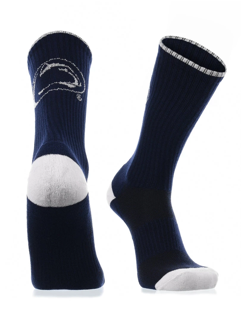 TCK Penn State Nittany Lions Socks Campus Legend Crew Length 4 TCK Penn State Nittany Lions Socks Campus Legend Crew Length
