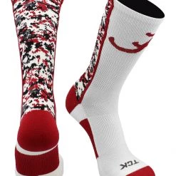 TCK Alabama Crimson Tide Socks Digital Camo Crew All Schools