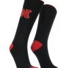 TCK Nebraska Cornhuskers Dress Socks Dean's List Crew Length Socks