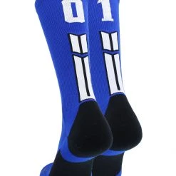 MadSportsStuff Volleyball Socks Royal Player ID Custom Number Crew Socks For Basketball Lacrosse Volleyball Boys And Girls 181 MadSportsStuff Volleyball Socks Royal Player ID Custom Number Crew Socks For Basketball Lacrosse Volleyball Boys And Girls