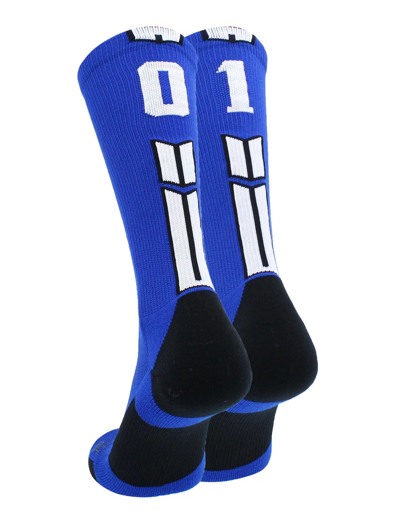 MadSportsStuff Volleyball Socks Royal Player ID Custom Number Crew Socks For Basketball Lacrosse Volleyball Boys And Girls 77 MadSportsStuff Volleyball Socks Royal Player ID Custom Number Crew Socks For Basketball Lacrosse Volleyball Boys And Girls