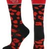 TCK Utah Utes Socks Womens Savage Crew Socks