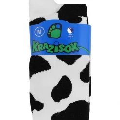 TCK Softball Socks Krazisox Cow Print Over The Calf Socks