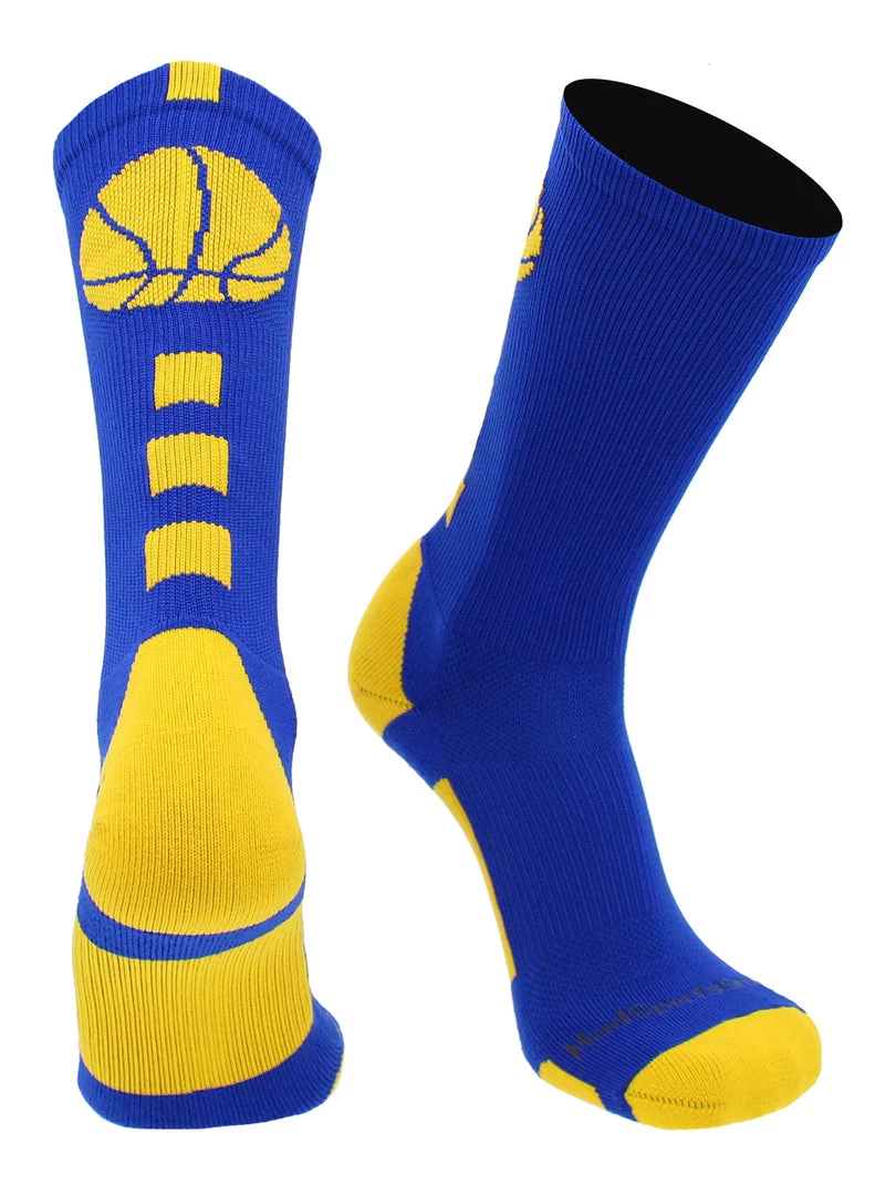 MadSportsStuff Basketball Socks For Boys, Girls, Men, Women- Athletic Crew Socks - Youth And Adult Sizes -Made In The USA 12 MadSportsStuff Basketball Socks For Boys, Girls, Men, Women- Athletic Crew Socks - Youth And Adult Sizes -Made In The USA