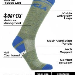 TCK UCLA Bruins Socks Victory Parade Crew Length All Schools
