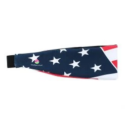 MadSportsStuff Patriotic USA American Flag Headband With Stars And Stripes