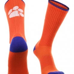 TCK Clemson Tigers Socks Campus Legend Crew Length