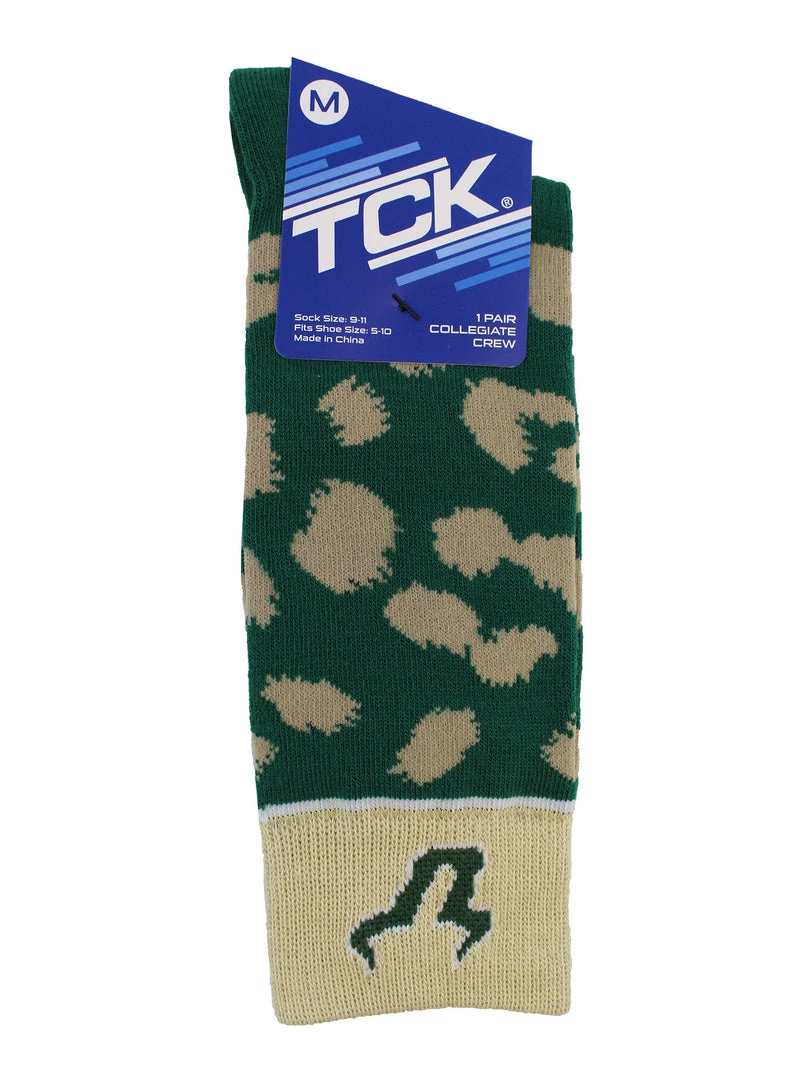TCK All Schools USF Bulls Socks Womens Savage Crew Socks 4 TCK All Schools USF Bulls Socks Womens Savage Crew Socks