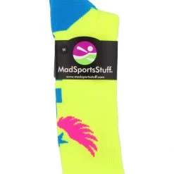 MadSportsStuff Light Speed Athletic Crew Socks (multiple Colors)