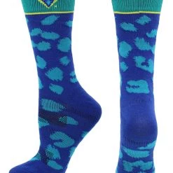 TCK UNC Wilmington Seahawks Socks Womens Savage Crew Socks All Schools