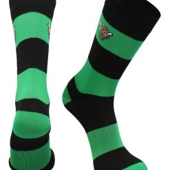 Deals MadSportsStuff Store 11 TCK Marshall Thundering Herd Socks Game Day Striped Crew Socks All Schools