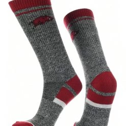TCK Arkansas Razorbacks Socks Victory Parade Crew Length