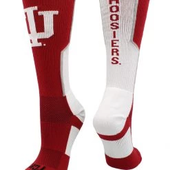 TCK Indiana Hoosiers Socks Perimeter Crew