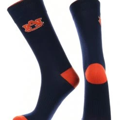 TCK Auburn Tigers Dress Socks Dean's List Crew Length Socks All Schools