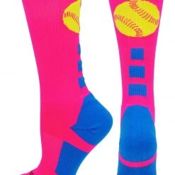 MadSportsStuff Softball Logo Athletic Crew Socks (multiple Colors) Softball Socks 19 MadSportsStuff Softball Logo Athletic Crew Socks (multiple Colors) Softball Socks