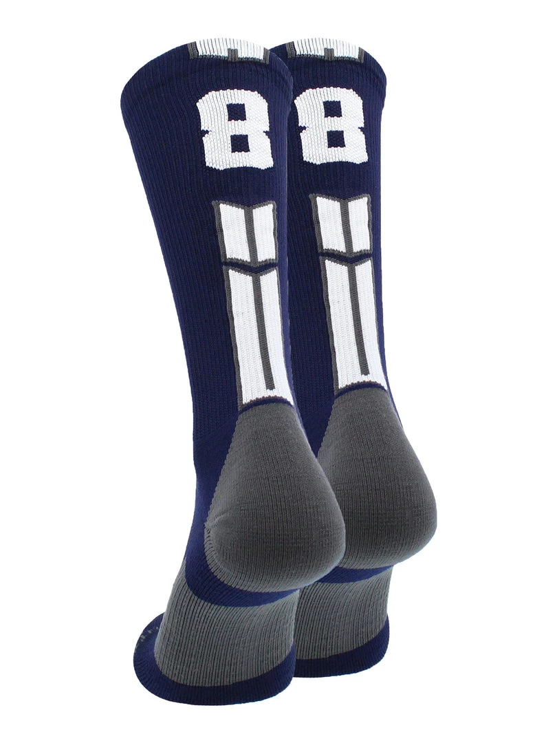 MadSportsStuff Volleyball Socks Navy Player ID Custom Number Crew Socks For Basketball Lacrosse Volleyball Boys And Girls 41 MadSportsStuff Volleyball Socks Navy Player ID Custom Number Crew Socks For Basketball Lacrosse Volleyball Boys And Girls