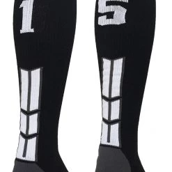 MadSportsStuff Softball Socks Black Player ID Custom Number Over The Calf Socks For Softball Baseball Football Boys And Girls 169 MadSportsStuff Softball Socks Black Player ID Custom Number Over The Calf Socks For Softball Baseball Football Boys And Girls