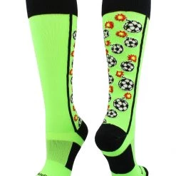 MadSportsStuff Bomber Soccer Socks Over The Calf Length (multiple Colors)