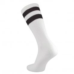 TCK Retro 2 Stripe Crew Socks Basketball Socks