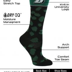 TCK Binghamton Bearcats Socks Womens Savage Crew Socks