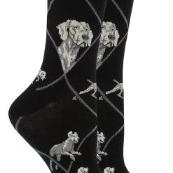 WHD Weimaraner Socks For Women Gift For Dog Lovers Crazy Socks - Crew