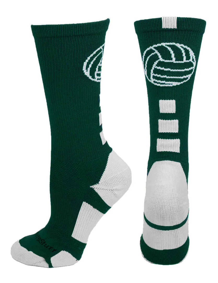 MadSportsStuff Volleyball Socks For Girls, Women & Teens In Crew Length 16 MadSportsStuff Volleyball Socks For Girls, Women & Teens In Crew Length