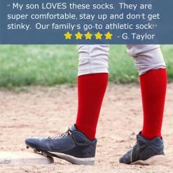 TCK Baseball Socks Prosport Performance Tube Socks Youth Sizes