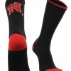 TCK All Schools Nebraska Cornhuskers Socks Campus Legend Crew Length