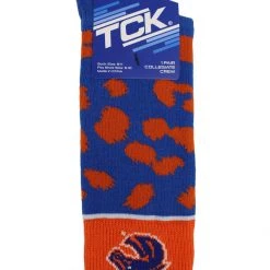TCK Boise State Broncos Socks Womens Savage Crew Socks All Schools