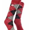 TCK All Schools Indiana Hoosiers Argyle Dress Socks NCAA Fanwear Crew Length
