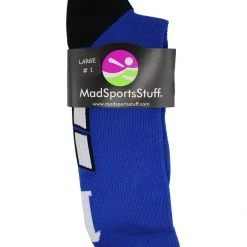 MadSportsStuff Volleyball Socks Royal Player ID Custom Number Crew Socks For Basketball Lacrosse Volleyball Boys And Girls 107 MadSportsStuff Volleyball Socks Royal Player ID Custom Number Crew Socks For Basketball Lacrosse Volleyball Boys And Girls