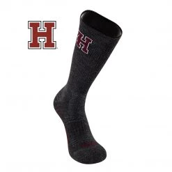 All Schools TCK Harvard University Socks Crimson Red - Pure Merino Wool - Far Trek