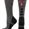 TCK Texas Tech Red Raiders Socks Baseline Crew