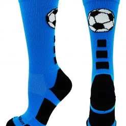 MadSportsStuff Soccer Ball Athletic Crew Socks (multiple Colors)