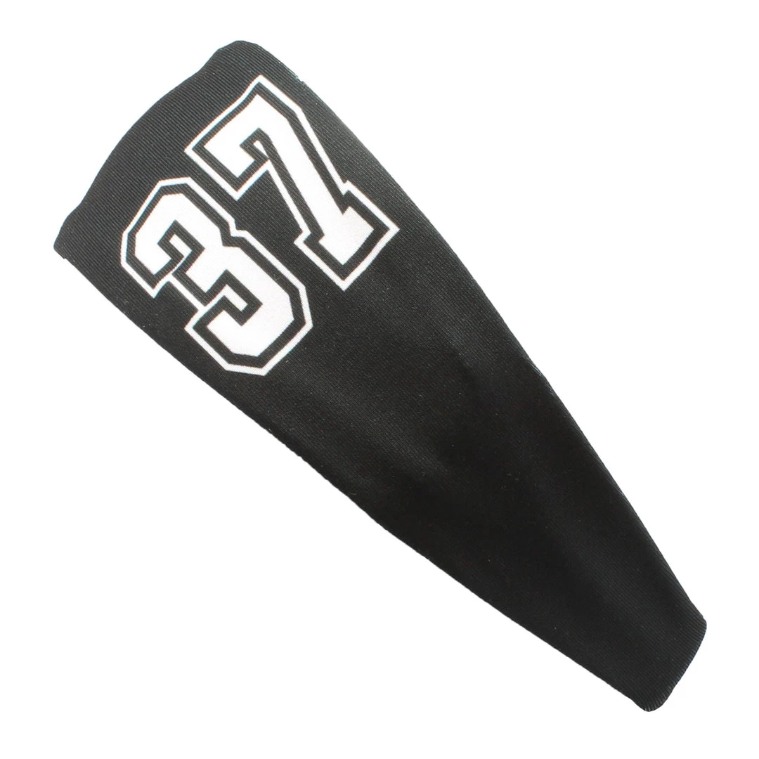 MadSportsStuff Headbands Player ID Black/White Headband Basketball Volleyball Softball Soccer 32 MadSportsStuff Headbands Player ID Black/White Headband Basketball Volleyball Softball Soccer