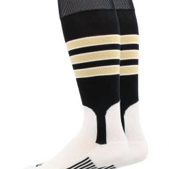 TCK Baseball Stirrup Socks With Stripes Pattern D Baseball Socks