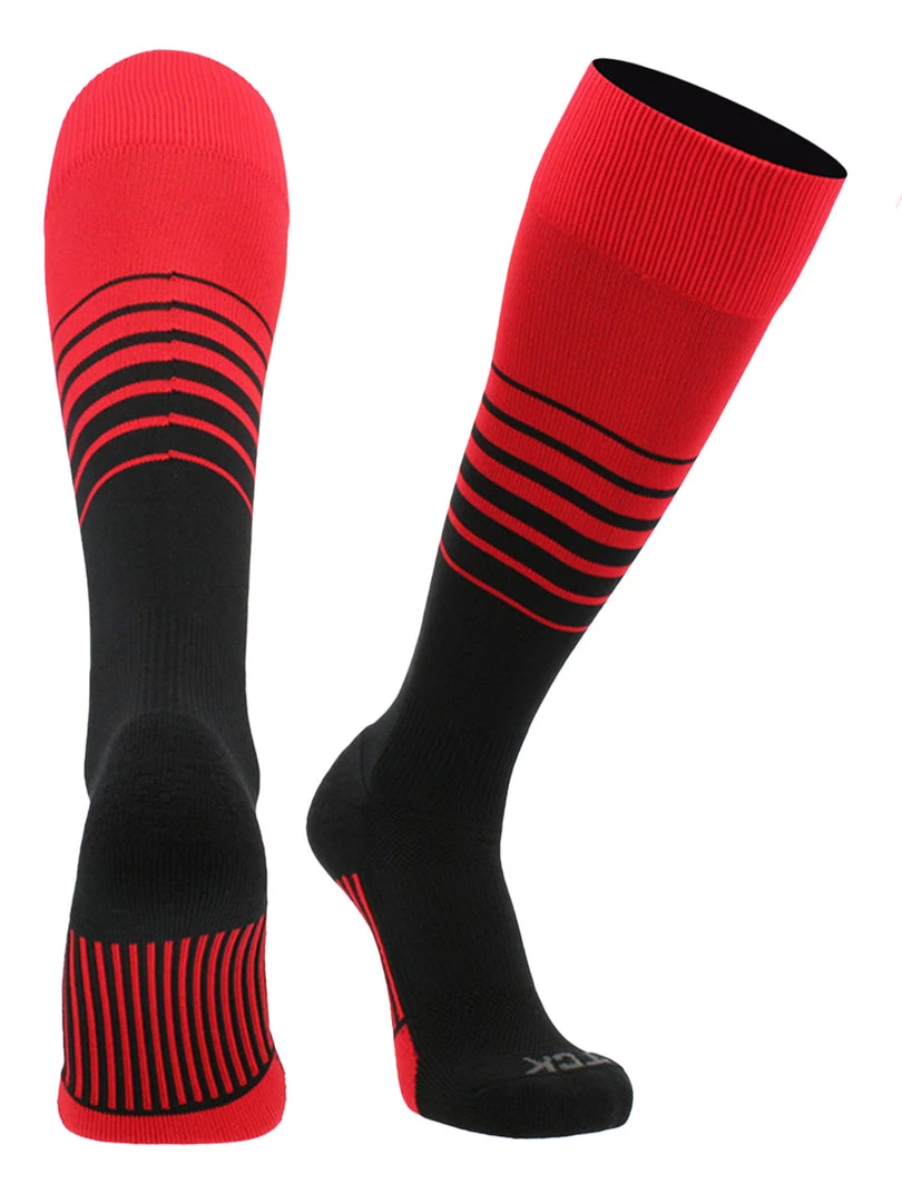TCK Sports Elite Breaker Soccer Socks With Extra Cross-Stretch For Shin Guards (Multiple Colors) 23 TCK Sports Elite Breaker Soccer Socks With Extra Cross-Stretch For Shin Guards (Multiple Colors)