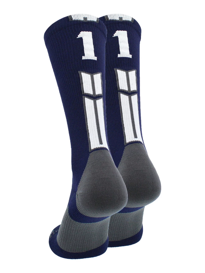 MadSportsStuff Volleyball Socks Navy Player ID Custom Number Crew Socks For Basketball Lacrosse Volleyball Boys And Girls 67 MadSportsStuff Volleyball Socks Navy Player ID Custom Number Crew Socks For Basketball Lacrosse Volleyball Boys And Girls